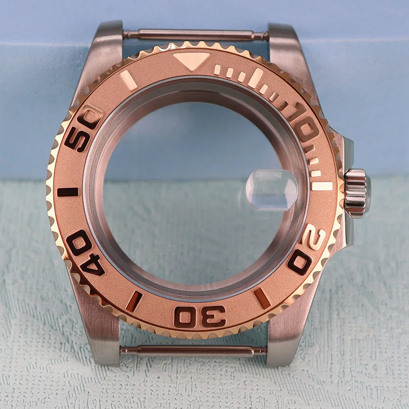 Cassa Dell'Orologio Da Uomo In Acciaio Inossidabile 316L 40Mm Vetro Zaffiro Per Seiko Nh35 Nh36 Eta2824 Miyota8215 Submariner Mod Parts