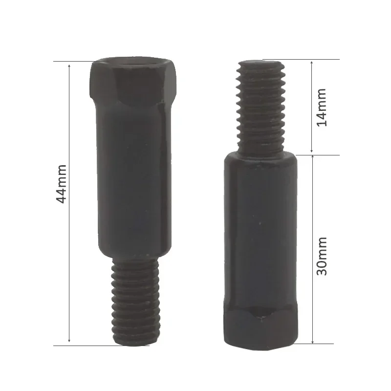 Motorcycle Mirror Longer Extension Motorcycle Rear Mirror Adapters M8 8mm M10 10mm Thread Changing Screw