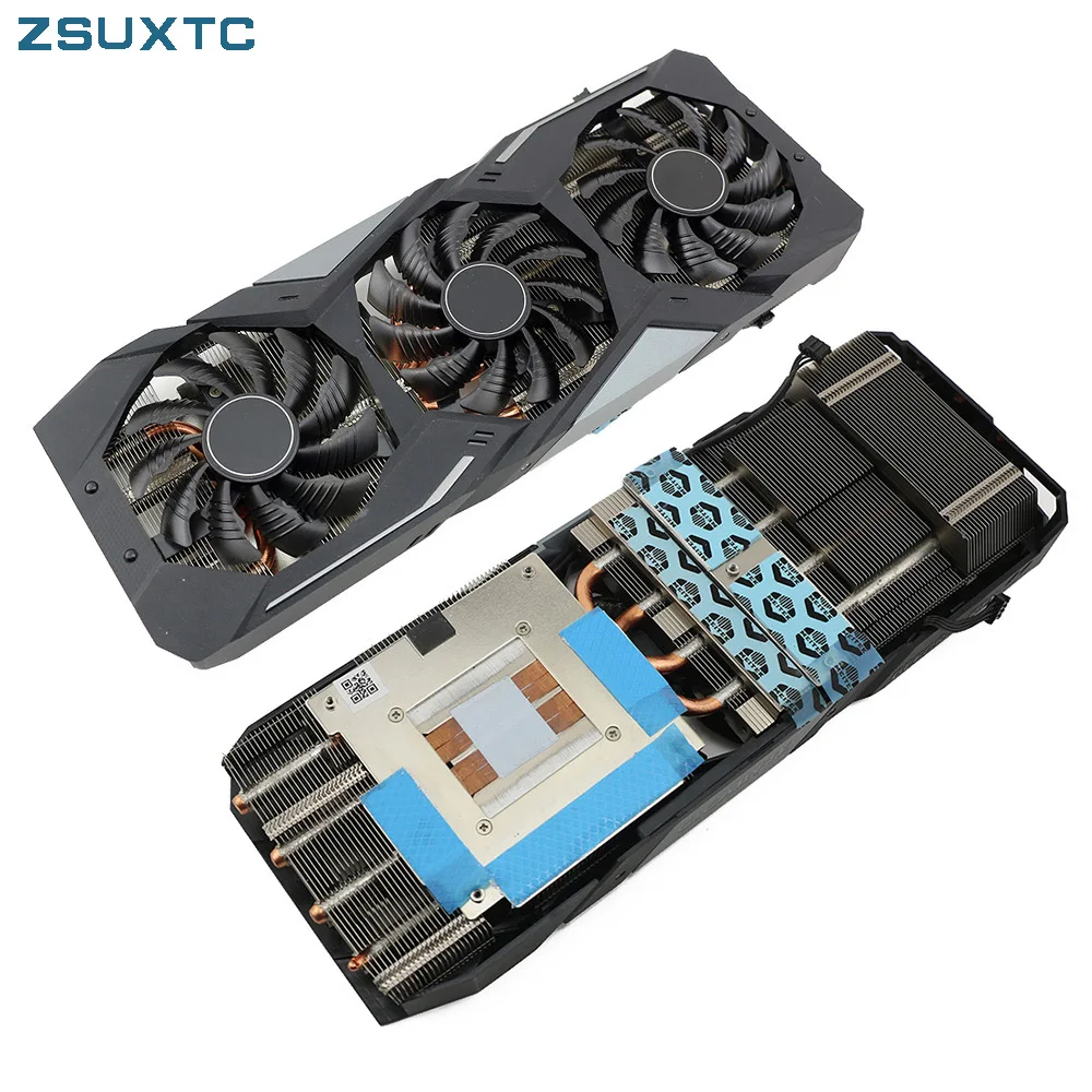 Original FDC10H12S9-C RX 6800 XT Taichi Gaming FAN，For ASRock Radeon RX  6800 XT Taichi Gaming Video card cooling fan - AliExpress