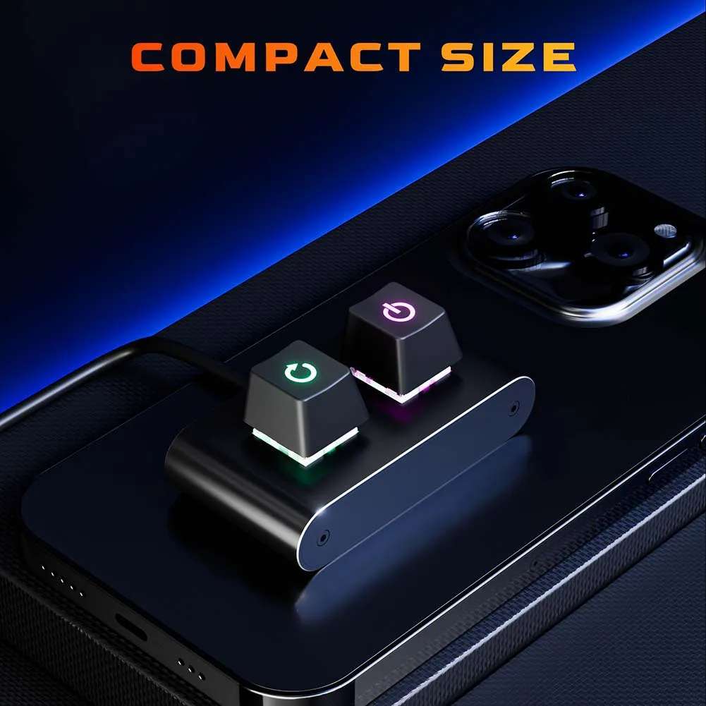 ON Off Reset Switch Button Extended Startup HDD LED External Power Supply Button Computer Power Switch for Home Office Internet