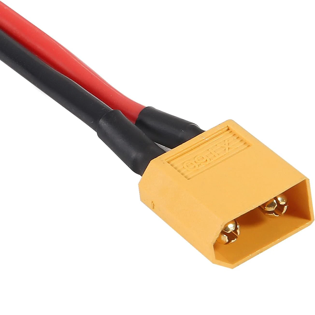 Câble adaptateur XT60 vers fiche banane 4mm 12AWG 30cm pour chargeur RC