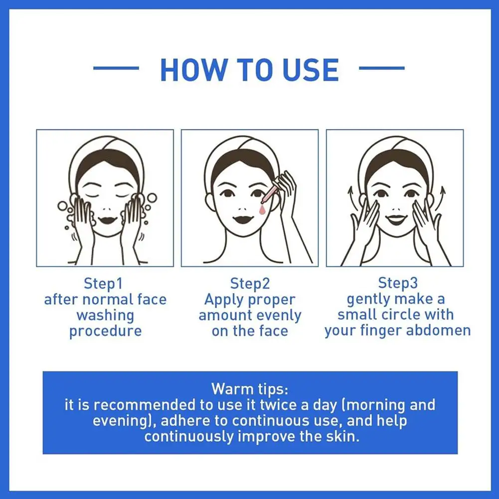 Anti Aging Serum Whitening Firming Fade Fine Lines Hydrating Facial Serum Reduces Wrinkles Skin Repair Nourishing For Skin Care 4
