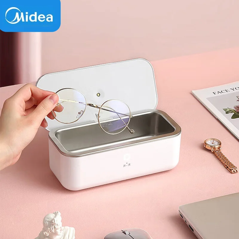 Midea Macchina Per La Pulizia Ad Ultrasuoni Detergente Per Lavaggio A Vibrazione Ad Alta Frequenza Occhiali Gioielli Orologi Bagno Ad Ultrasuoni Deter