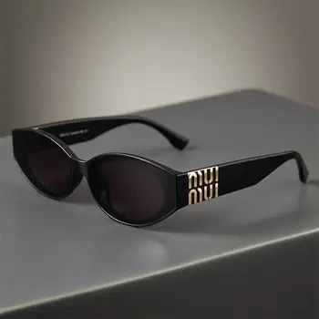2025 Glamour Fashion Women Sunglasses Luxury Oval Designer Men Glasses Trend Classic Brand Unisex Shades UV400