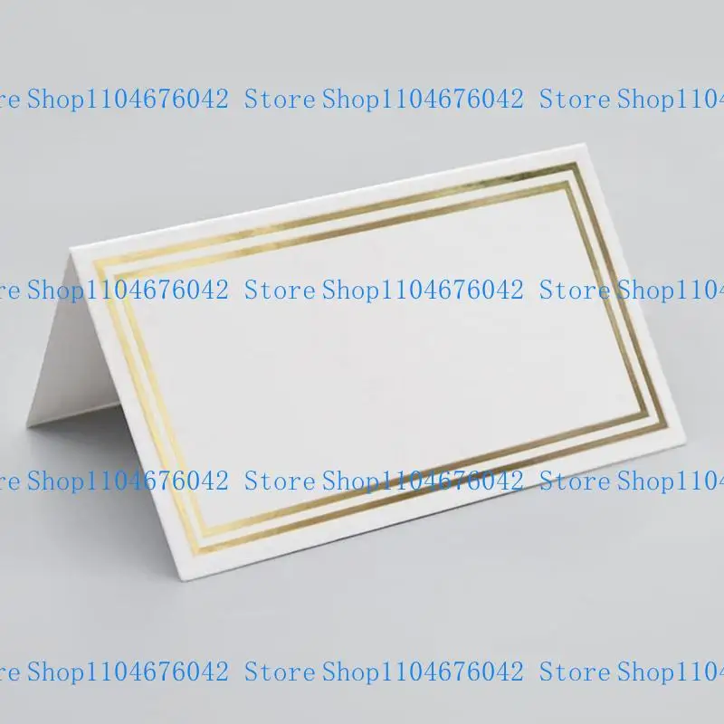 5asd 50pcs Table Setting Name Cards Place Cards for Wedding Reception Seating Card