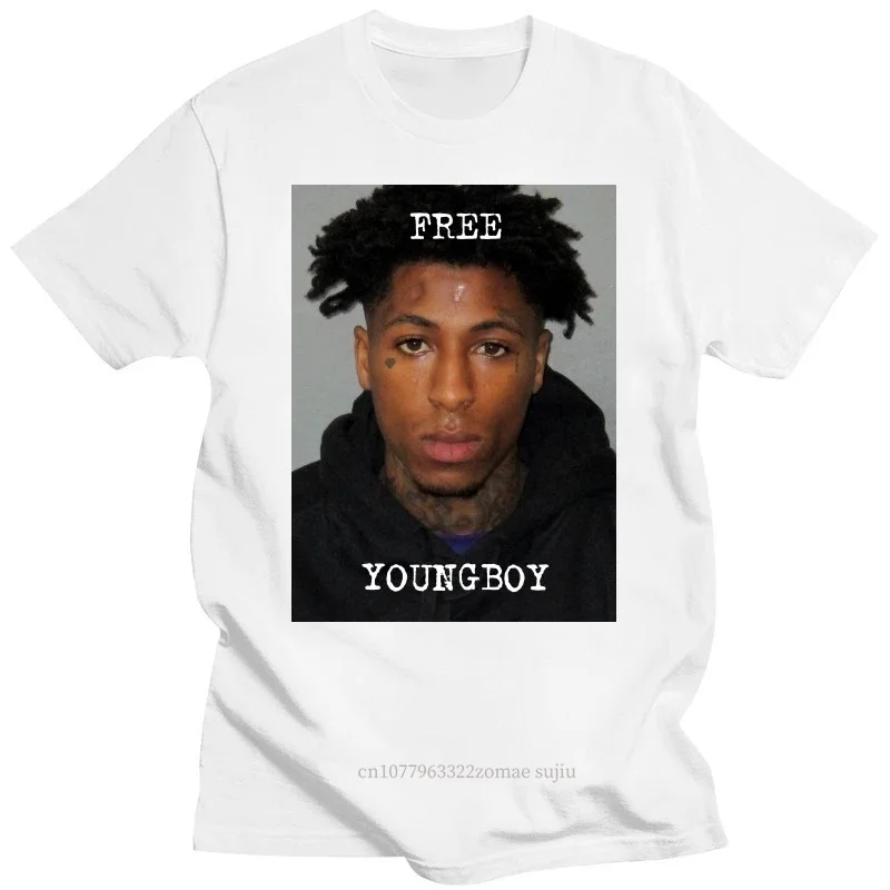 

High Quality Cotton Men Women T-shirts Round Neck Tee Free Youngboy N-ba Youngboy Never Broke Again Classic Tshirt Customize Now