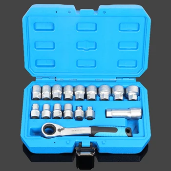 17PCS Socket Ratchet Wrench Set 1