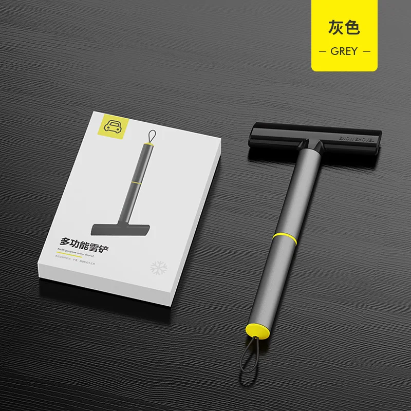 Car Ice Scraper Windshield Snow Removal Shovel Ice Breaker Snow Remover Cleaning Glass Brush TPU Winter Brush Shovel Tool