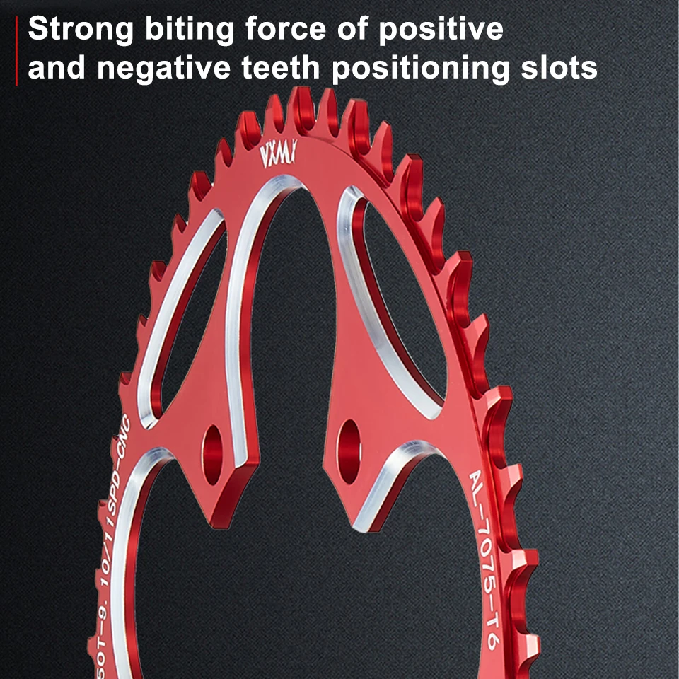 VXM 110/5 BCD 110BCD Road Bike Narrow Wide Chainring 36T-58T With 5 Disc Screws For Shimano sram Bicycle crank bike chainring