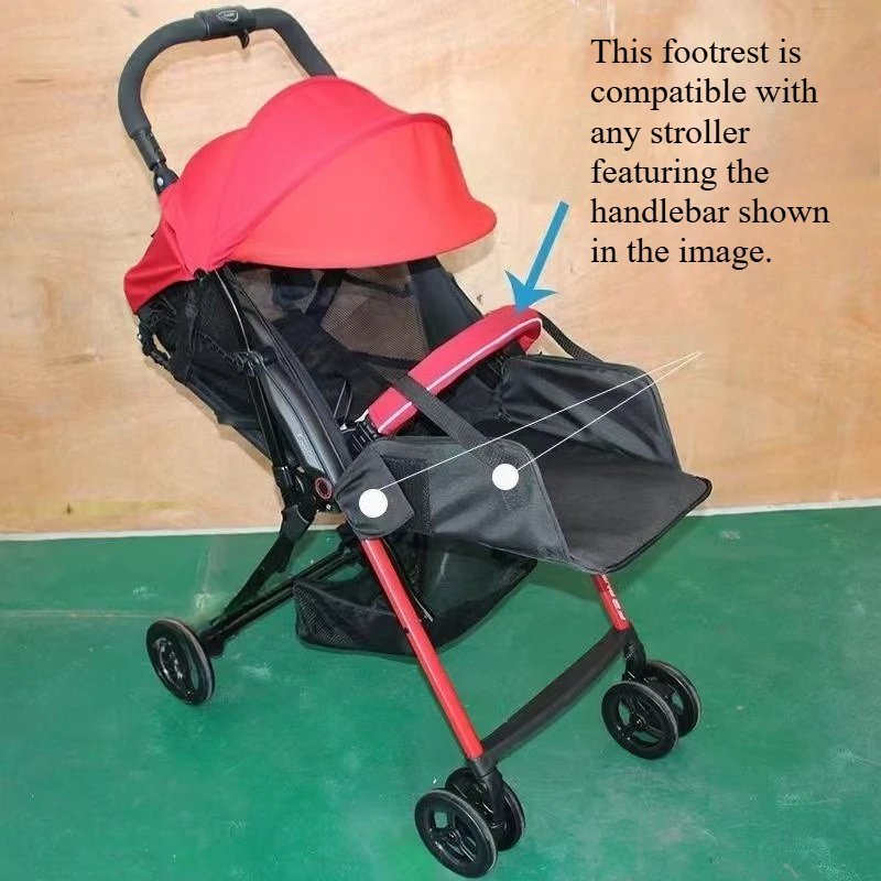 Baby Stroller Leg Rest Universal Foot Rest for Baby Pram Kindergarten Accessories