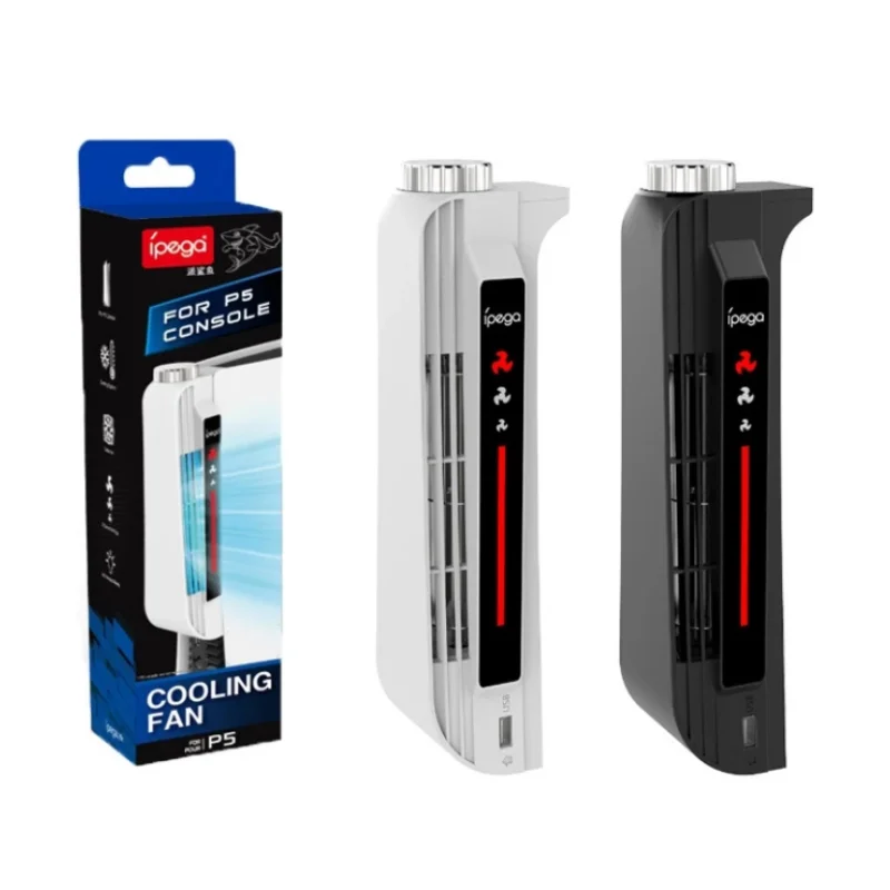 PS5 Portable Cooling Fan Game Console Radiator for PS5 Host Artifact Efficient 3 Gears External