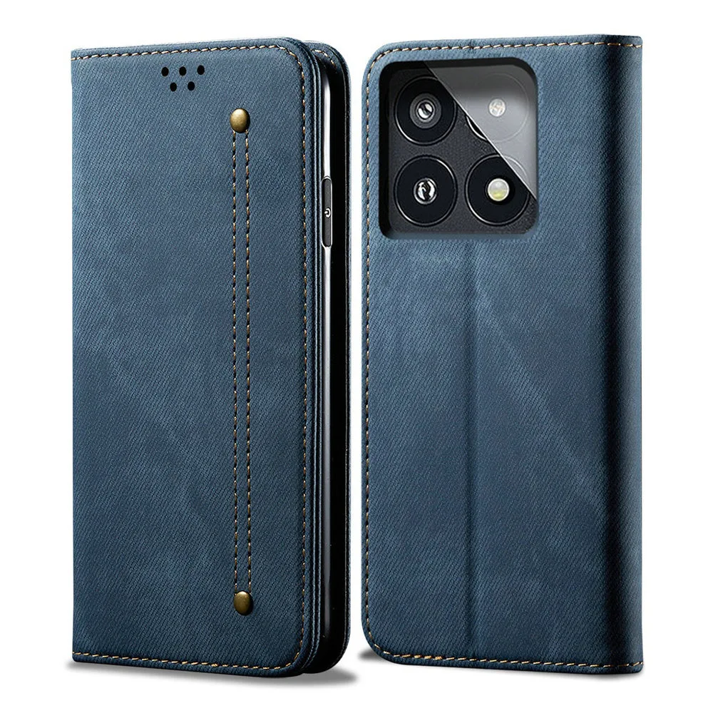 

For Poco X6 Pro M6 F 5 C65 C61 Luxury Case Magnetic Wallet Book Funda Xiaomi Poco X6 Neo Case Mi Phone X 6 X5 F5 5G Flip Cover