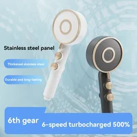 Xiaomi Shower Set Head 3-speed Adjustment Large Flow Shower Head Strong Booster Delicate Water Flow Shower Bathroom Facilities 2