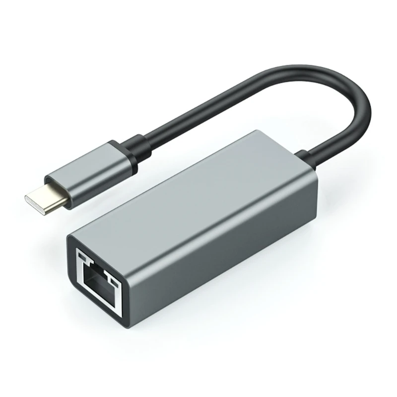 

New Ultra-thin Type-C To Rj45 Cable Drive-free Card Dropship