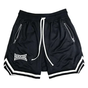 2025 Hardcore New Men Summer Cotton Solid Color Shorts High Quality Casual Elastic Waist Comfortable Breathable Short Pants 1