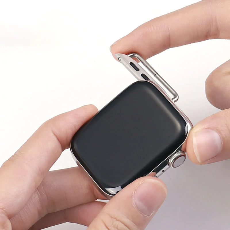 Metal Connector for Apple Watch Series 9 8 7 45mm/41mm repair tool for Apple Watch ultra 2 49MM 40mm 6 SE 5 4 Adapter Connectors