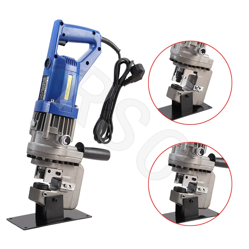 Electric Hydraulic Angle Steel Cutting Machine Hydraulic Punching Machine Angle Steel Cutting 45°angle Arc Cutting Punching Tool 4
