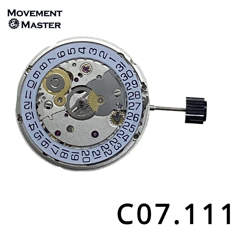 new-china-c07111-movement-c07111-movement-three-pin-single-calendar-mechanical-movement-watch-accessories