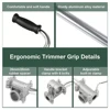 Trimmer Handle Grip For Lawn Care Universal Metal Weedeater Handle Adjustables Lawn Mower Handle Extension For Landscaping 2