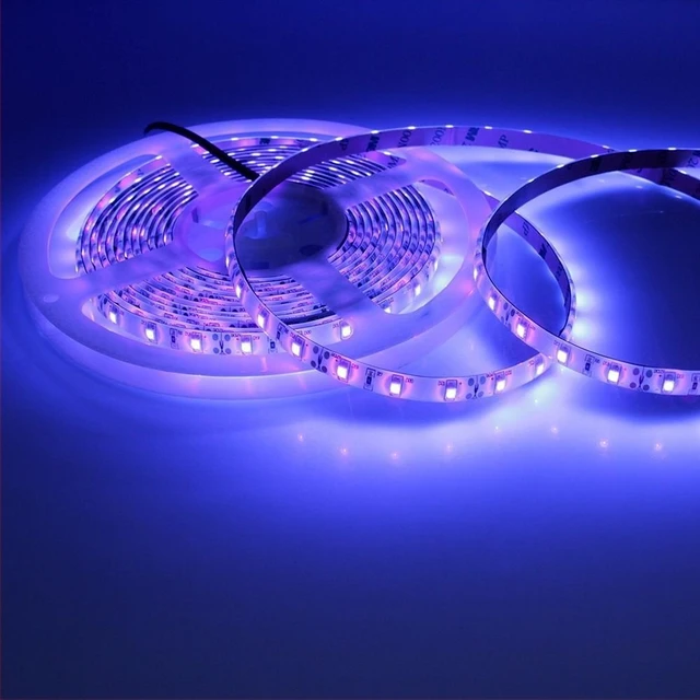 Ruban LED à lumière noire UV (ultraviolets) IP20 pour bar ou
