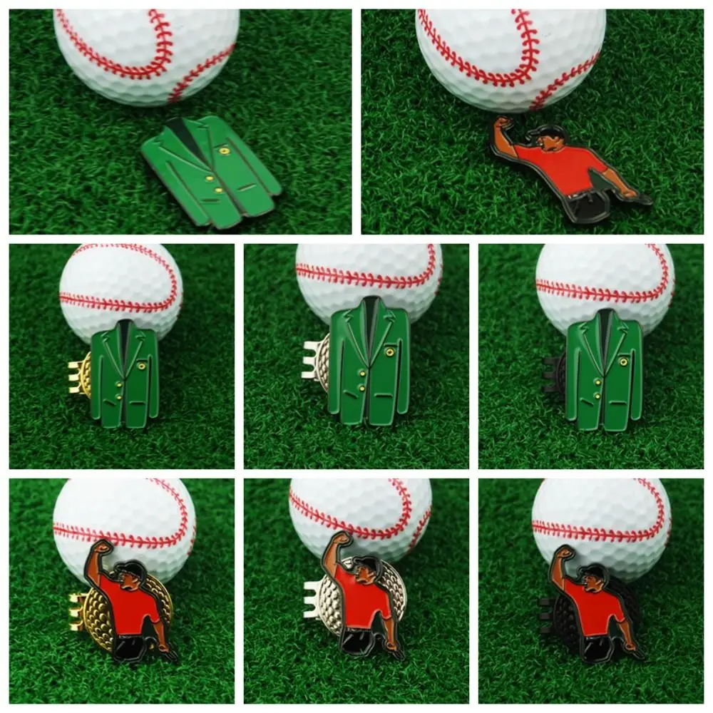 

Golf Ball Mark Green Jacket Marker Golf Ball Position Green Golf Hat Clip Golf Accessories