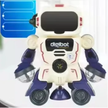 Robot danzante oscillante con musica e luci - Giocattolo elettrico interattivo per bambini, regalo per robot per cani Little Live Pet