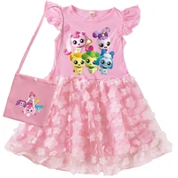 Été enfants robes Catche Teenie ping bébé filles robe princesse enfants mariage fête d'anniversaire robe Costume de noël 2