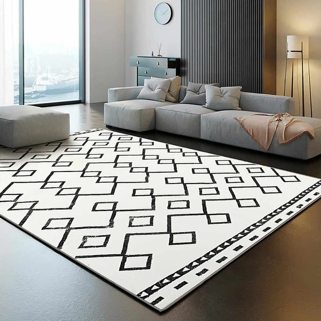 Snailhome Area Rugs for Room, Foldable Non-Slip Carpet Floor Mat