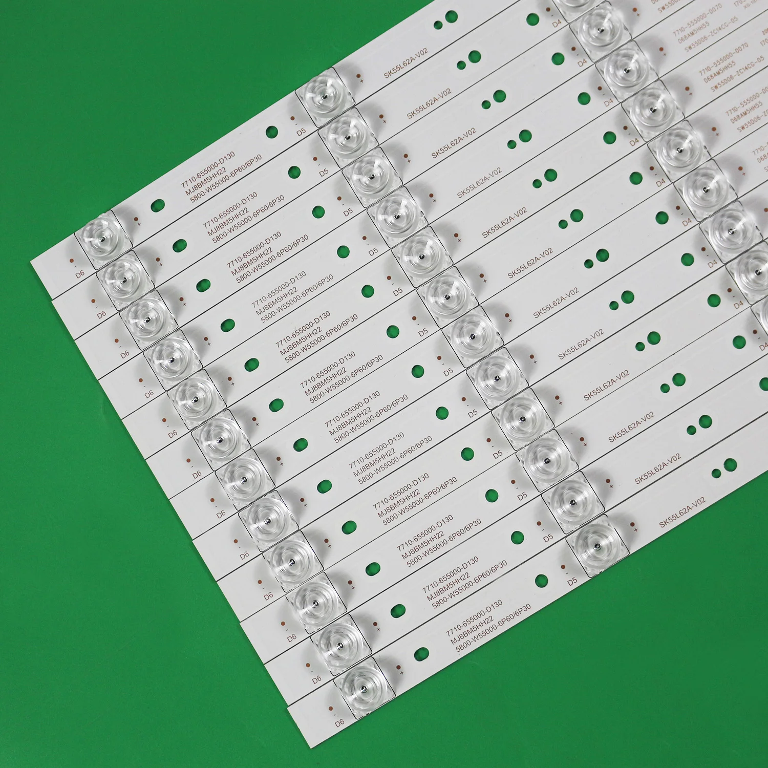 LED Ʈ SW55D06-ZC14CG-05, 303SW550038, 5800-W55000-6P60, CRH-A55353512065C1REV1.0, 55V8E, 55N2, 55G6, 55V9E, SK55L6