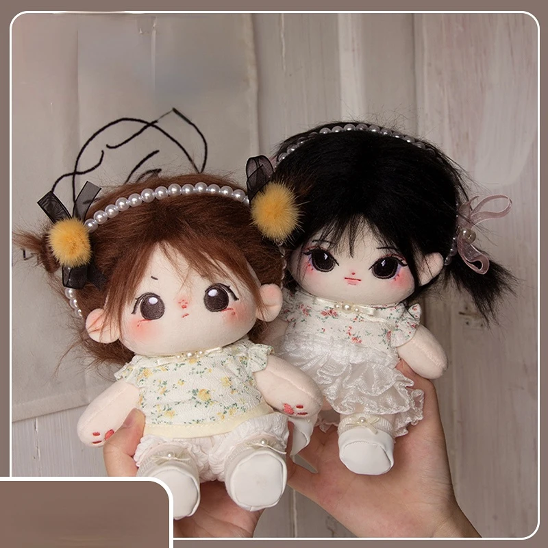 

Handmade Limited 4pc/set Doll Clothes 20cm Rose Print Cheongsam Suit Plush Doll Clothes Dolls Outfit No Attribute