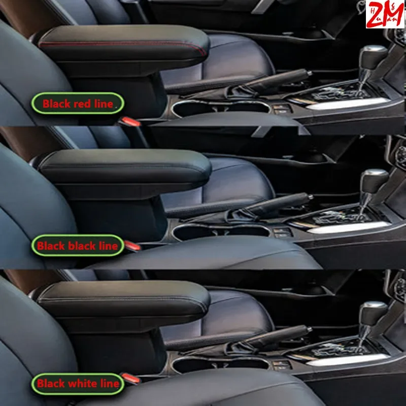Armrest box For Hyundai Creta Creta IX25 2014- lengthen heighten Lossless retrofit support decoration car accessories armrest box car armrest box