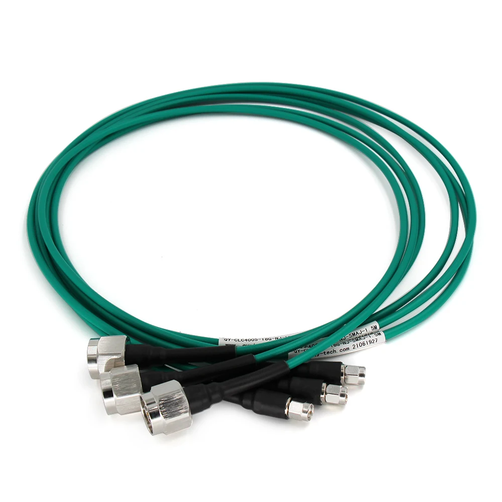 

N/SMA-JJ RF Adapter Line 18G Flexible Test Line Low Insertion Loss Stable Amplitude Cable Assembly