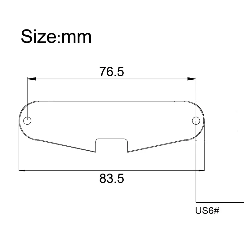 Guitar Pickup 3Pcs/Lot Steel Single Coil Guitar Pickup Baseplate Metal Pickup Baseplate Parts ST-Style Guitar