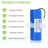 12800mAh Battery Replacement For ecovacs T5 T8 T9 T10 T20 DLX11 DLX13 DLN12 X1 X1omni X1 Deebot Ozmo Sweeping robot battery 4