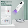 Portable LED UV Nail Lamp with Magnetic Stand Handheld UV Light for Gel Nails Cordless Rechargeable USB Nail Dryer 1PC Nailpop 1