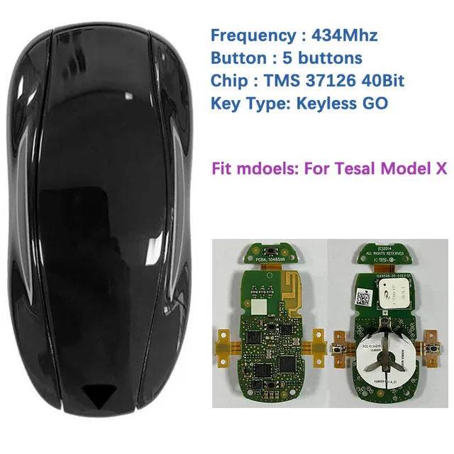 Tesla KeyFob テスラキーフォブ