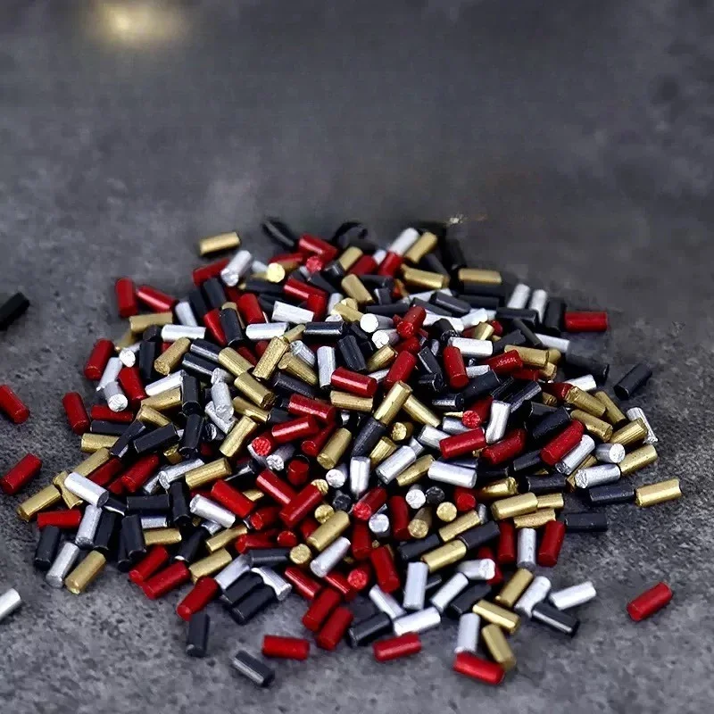 500pcs Gold Universal Lighter Crushed Stone Gasoline Lighter Replacement Spare Parts Size (2.2x5mm) Flint