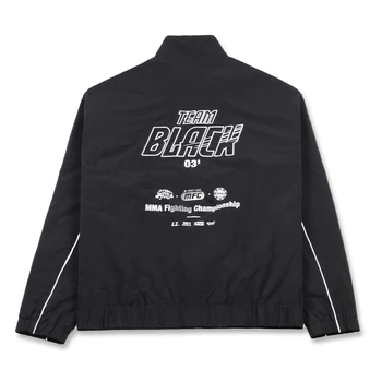 Unisex Black Track Jacket 1
