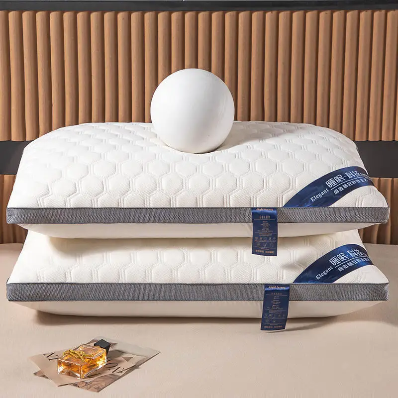 

Star Hotel Natural Latex Pillow Core Washable Cervical Pillow Prevent Snoring Pillow for Sleeping Fiber Soft Pillow freeshipping