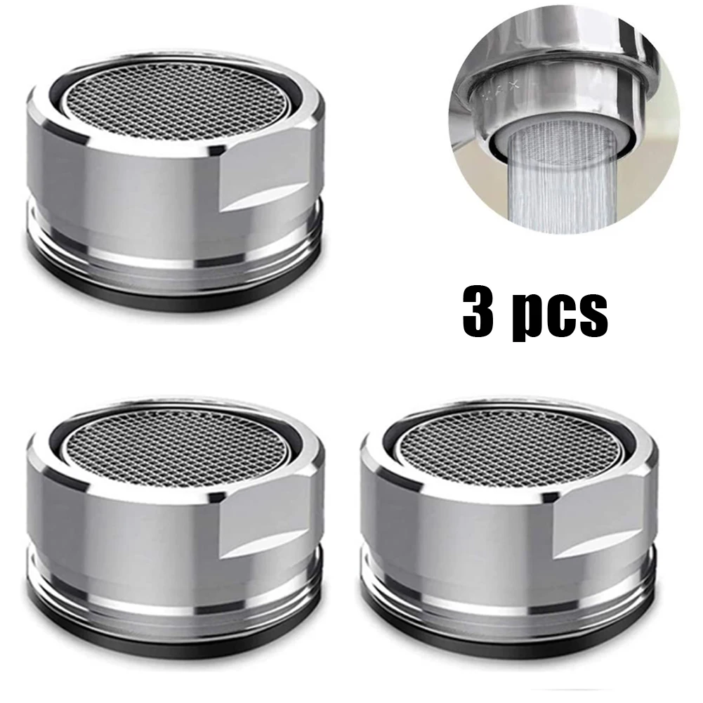 Water Saving Faucet Aerator Replaceable Filter Brass Water Saving Faucet Tap Aerator Kitchen Faucet Aerator Stainless Steel Mesh