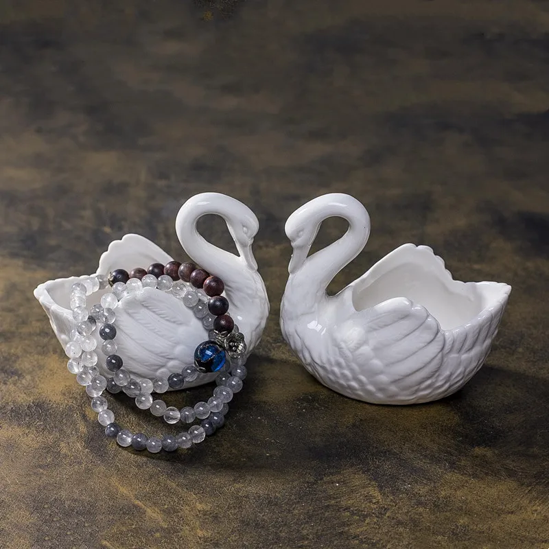 Acheter Cygne Céramique Vase - Marron | Design danois