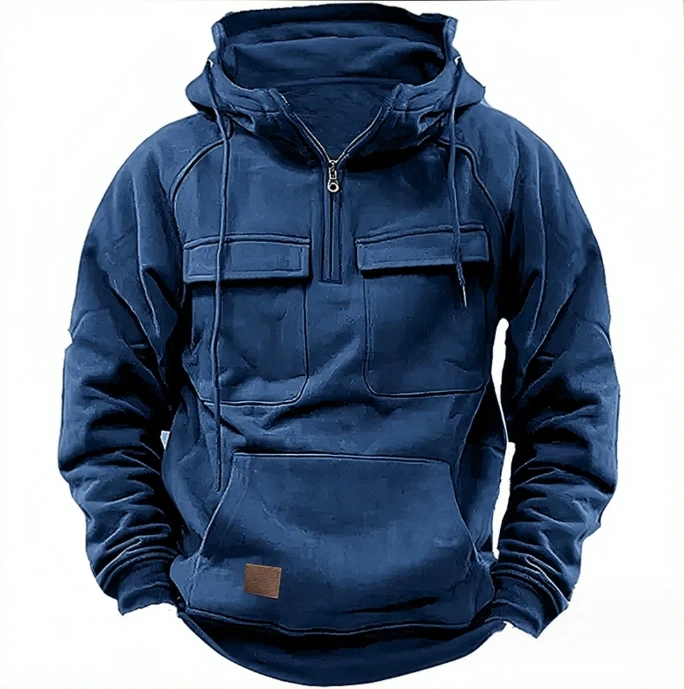 Men's Warm Hoodie Sports Clothing Cotton Pullover Lauren Men Top Jacket High Quality Casual Fashion Autumn Winter Classic Bear