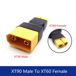 Universal Adapter Connector: Female to Male for RC Lipo Battery DIY Projects (XT90 M - XT60 F)