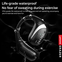 [Sonido potente] Lenovo ERAZER X9 auriculares inalámbricos OWS deportes abiertos auriculares Bluetooth con micrófono reducción de ruido impermeable - Imagen 6