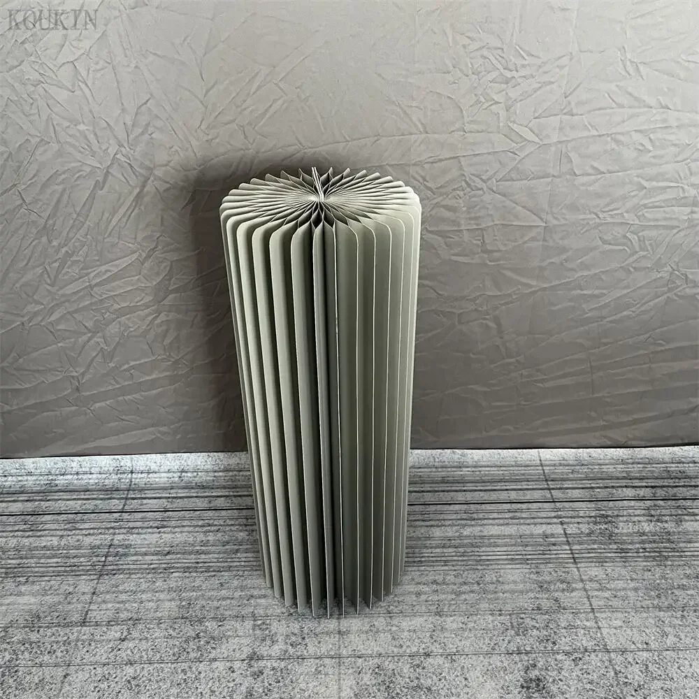 3-Pack Matte Black Pedestal Stands – Hexagonal Metal Display Columns For Sculptures, Vases, Weddings