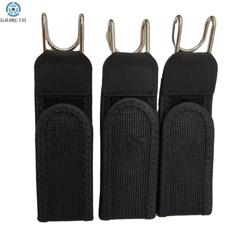 1PC 버클리스 벨트 후크 조절 가능한 금속 후크 탄성 벨트 남녀공용 버클 없는 보이지 않는 허리 벨트 클로저 야외 작업용