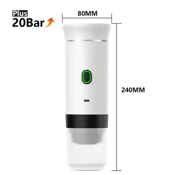 ماكينة قهوة كهربائية محمولة لاسلكية للسفر 9