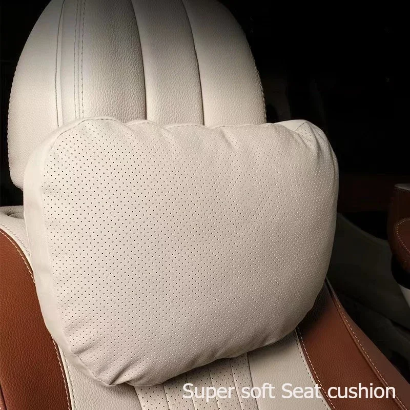 Car Seat Waist Pillow Super soft Neck Pillows S-level Quality Auto Interior Tesla Model 3 Model Y Audi Benz BMW car seat cushion car neck pillow car cushion lumbar back cushion car back cushion