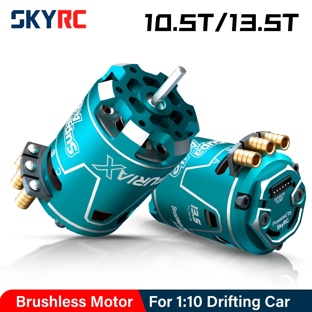 Moteur Brushless SKYRC 10.5T/13.5T Sensored pour Voiture RC 1/10 Drift