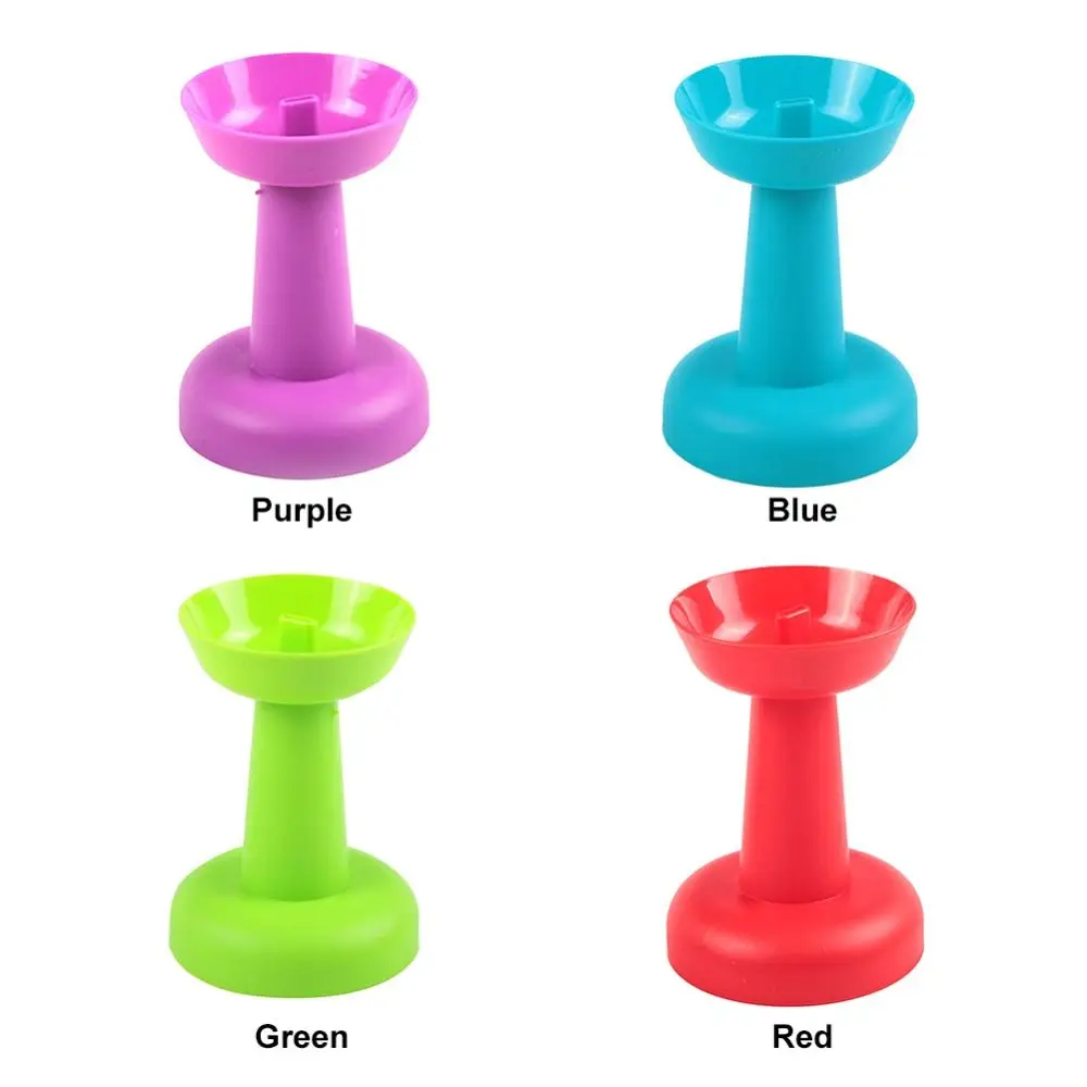 Popsicle Holders Sleeves 1PC Popsicle Protectors Drip Guard Holder Plastic Double Ends Ice Cream Bracket Anti-drip Tray Children Kid Home Party Necessity
